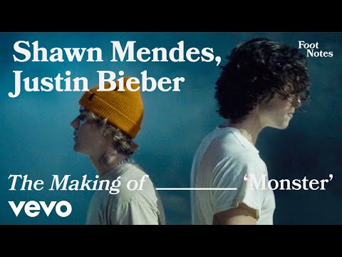 Shawn Mendes, Justin Bieber - The Making of 'Monster' | Vevo Footnotes