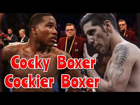 Adrien Broner vs John  Molina Jr cocky vs Cockier fighter