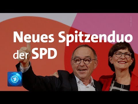 SPD: Esken und Walter-Borjans zur neuen Parteispitze gewählt - Scholz und Geywitz unterliegen