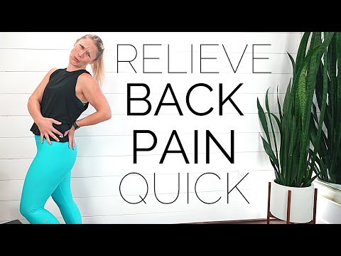 LOWER BACK PAIN RELIEF | Simple Yoga Poses for Fast Relief