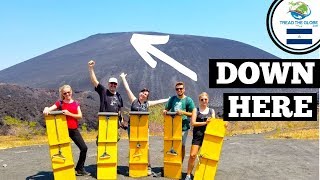 Volcano Boarding Leon Nicaragua Volcano Day | Cerro Negro | Backpacking Nicaragua [S3-E30]