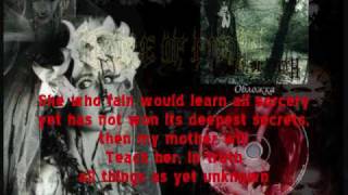 Cradle of Filth - The Forest Whispers My Name with readable subtitled lyrics