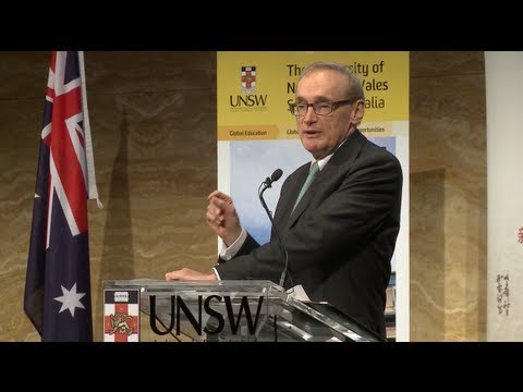 UNSW Confucius Conversations - The Hon. Senator Bob Carr