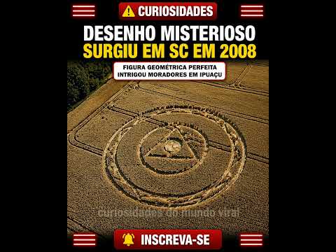 👀 DESENHO MISTERIOSO SURGIU EM SC EM 2008 #shorts #curiosidades