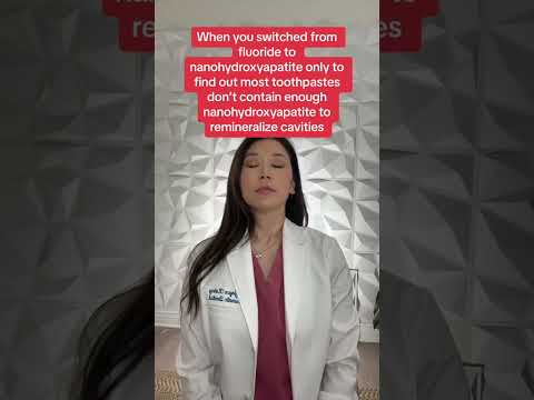 Nano-hydroxyapatite toothpaste 🪥 and it’s effectiveness. #toothpaste #dentist #cavity