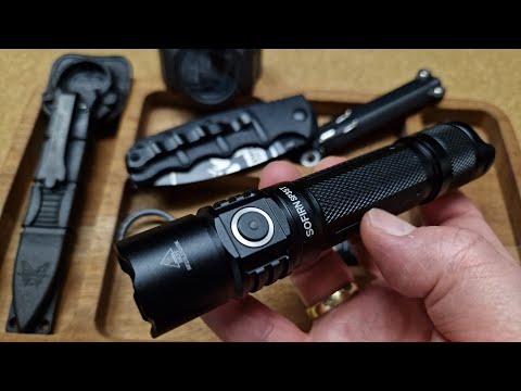 Taktische EDC-Taschenlampe Sofirn SP35T Review