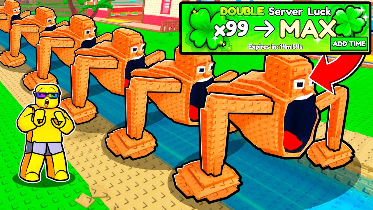 Unlocking 99x MAX LUCK In Steal a Fish