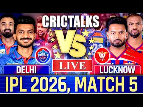 🔴 Delhi vs Lucknow, Live Match Today | IPL 2026 Live Commentary, DC vs LSG Live Score