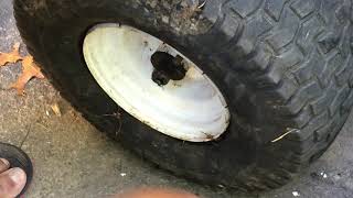 How to Replace the Wheel on a Riding Lawn Mower Craftsman