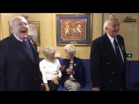 Ex-Royal Navy sailor's 90th Birthday hosted on warship HMS Westminster