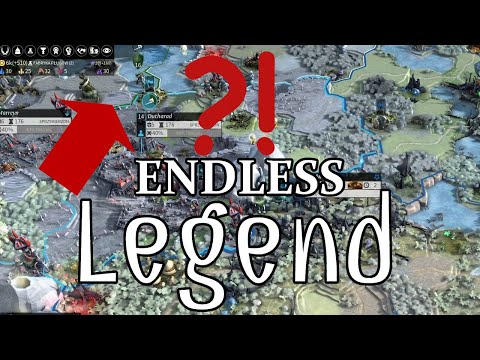 Endless Legend Funny Moments | Co się stanie, gdy zostawisz armię na zamarzniętym morzu?