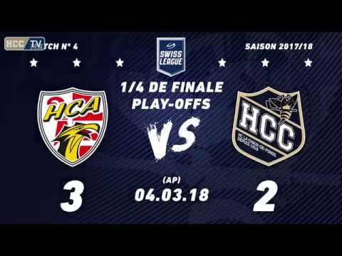 04.03.2018 HC Ajoie - HC La Chaux-de-Fonds (3-2) AP