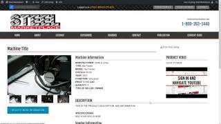 Add Video to Steel Marketplace Listing