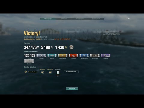 World of Warships - RM Napoli - YOLO Rush in Convoy Mode