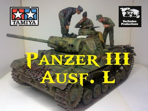 Panzer III Ausf. L Kursk - Tamiya Panzer III & Verlinden figures, 1/35 -