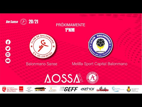 Balonmano Sanse VS BM Melilla Sport Capital - Liga 1ªNM - Grupo F