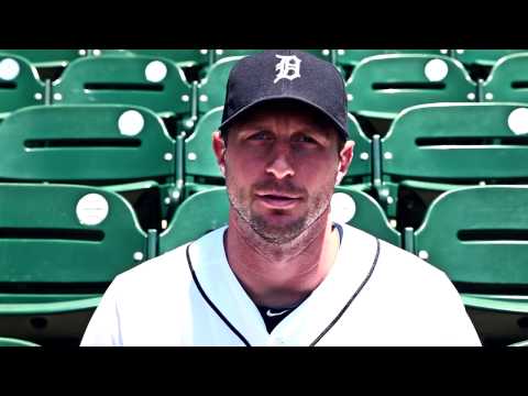 Max Scherzer Tigers 4 Tigers PSA