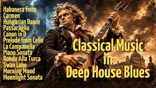 Classical Masterpieces Reimagined in Deep House Blues | Bizet, Bach, Beethoven, Mozart