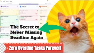 The Secret to Never Missing a Deadline Again (Zero Overdue Tasks Forever)