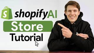 Shopify's New AI Builds Online Stores for you (FULL TUTORIAL)