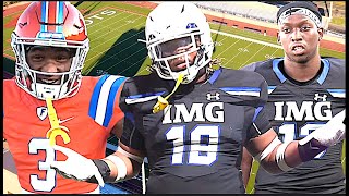 IMG Football Academy #2 In The Country vs East St Louis (#1 Team in Illinois) Game was 🔥🔥🔥