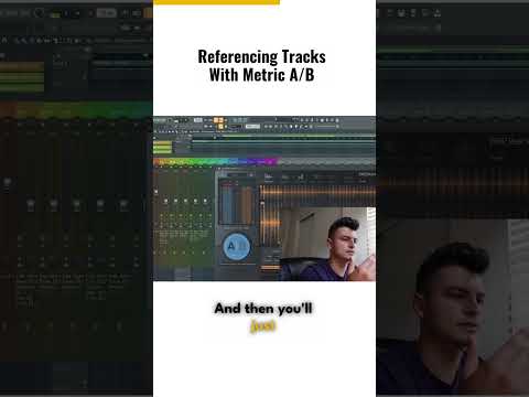 I use Metric A/B to reference my tracks, highly recommend, here's how: