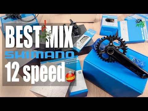 Best Shimano 12 speed Components MIX - Deore, SLX, XT, XTR - Great GIFT idea???