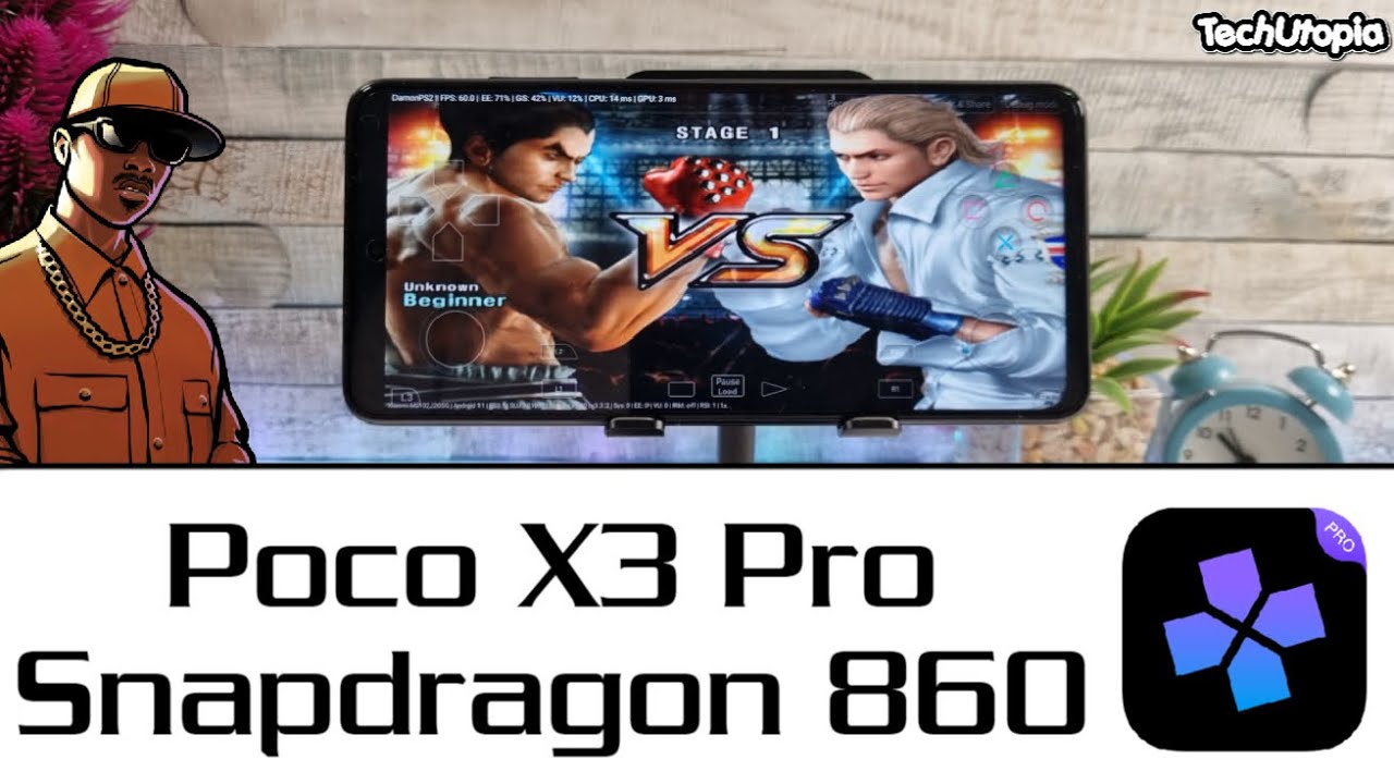 Poco X3 Pro DamonPS2 Pro Emulator/gaming test/PS2 Games Snapdragon 860 New updates
