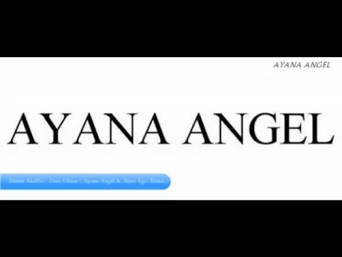 Demet Akalin - Ders olsun ( Ayana Angel & Alper Egri Remix ) - 2016