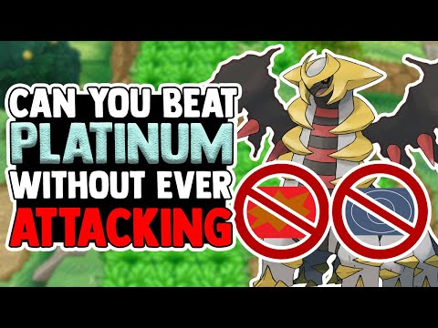 Can You Beat Pokemon Platinum WITHOUT Ever ATTACKING (Status Moves Only)