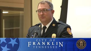 Franklin Fire Department 2016-2017 Awards Ceremony