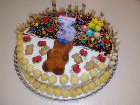 🎂ТОРТ БЕЗ ВЫПЕЧКИ🎂CAKE WITHOUT BAKING