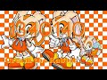 Numbers 0 To 4000000 Orange Checkboards Edition