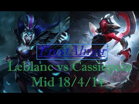 FrostAlmor as Leblanc vs Cassiopeia Mid - 18/4/14 S7