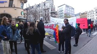 Political Protests in Stockholm, Sweden (2017)