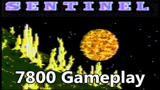 Sentinel Atari 7800 Gameplay - The No Swear Gamer