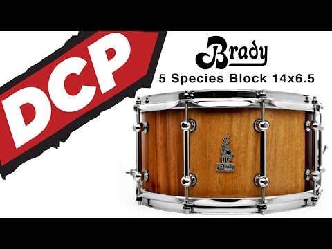 DCP Review: Brady 5-Species Block Snare Drum 6.5x14