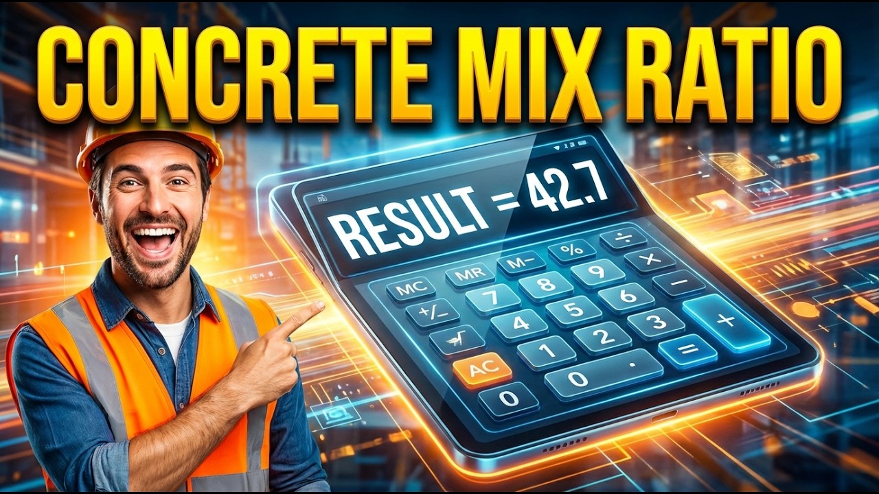 Concrete Mix Ratio Calculator