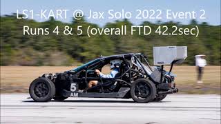 LS1-KART: Fastest Time of the Day (FTD) at SCCA Buccaneer Region Event 2