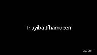 English Literature 4 Month Course (Day 01)- Miss Thayiba Ifhamdeen