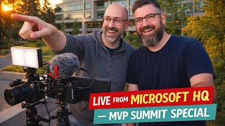 Live from Microsoft HQ!