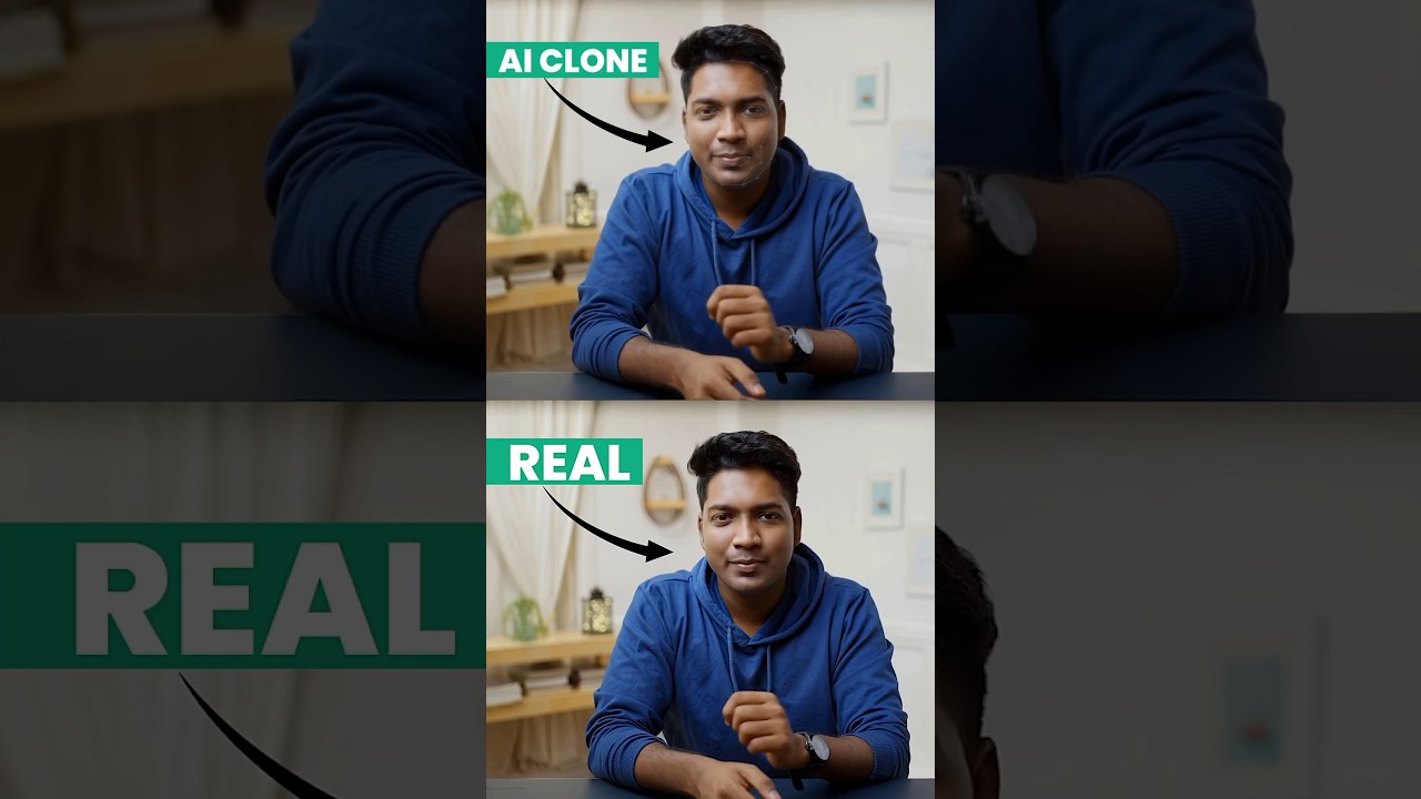 This is How I created my Own AI Clone! 😅