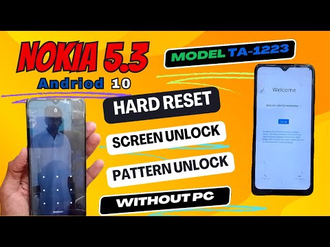 Nokia 5.3 (TA-1223) Hard Reset 👉 Pattern Reset 👉 Factory Reset