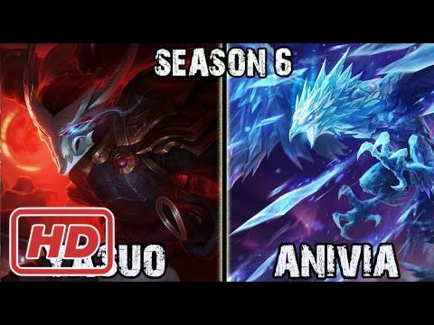 Best Yasuo Korea vs Anivia MID Ranked Challenger