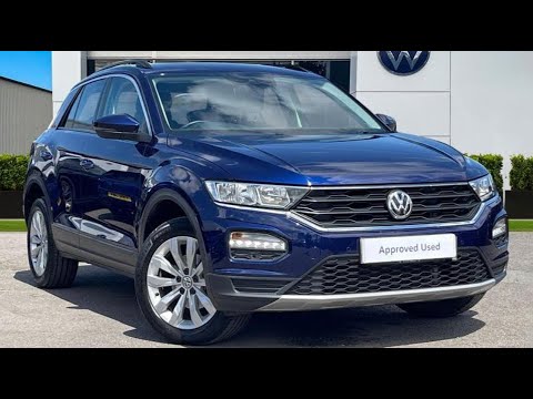 Approved Used Volkswagen T-ROC 2017 1.5TSI SE 150PS in Atlantic Blue | CX70OOG | Wrexham Volkswagen