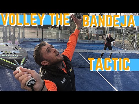 Volley The Bandeja Tactic #FullLesson #PadelTips33