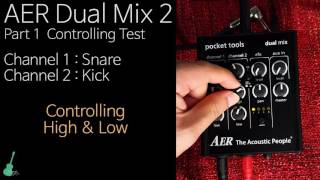 Video thumbnail for AER Dual Mix 2 part 1 Controlling Test by Eunsung Kim 김은성
