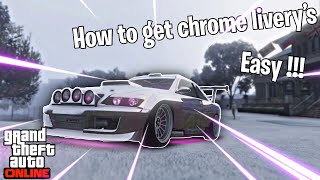 GTA 5 Online | *EASY* HOW TO GET CHROME LIVERY’S