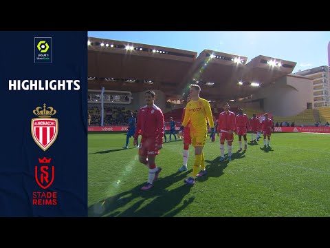 AS MONACO - STADE DE REIMS (1 - 2) - Highlights - (ASM - SdR) / 2021-2022