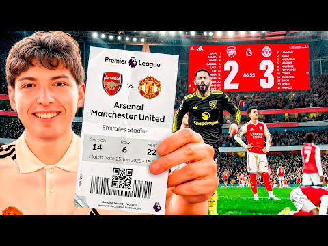 VIAJO A LONDRES PARA VER ARSENAL-UNITED Y PASA ESTO…